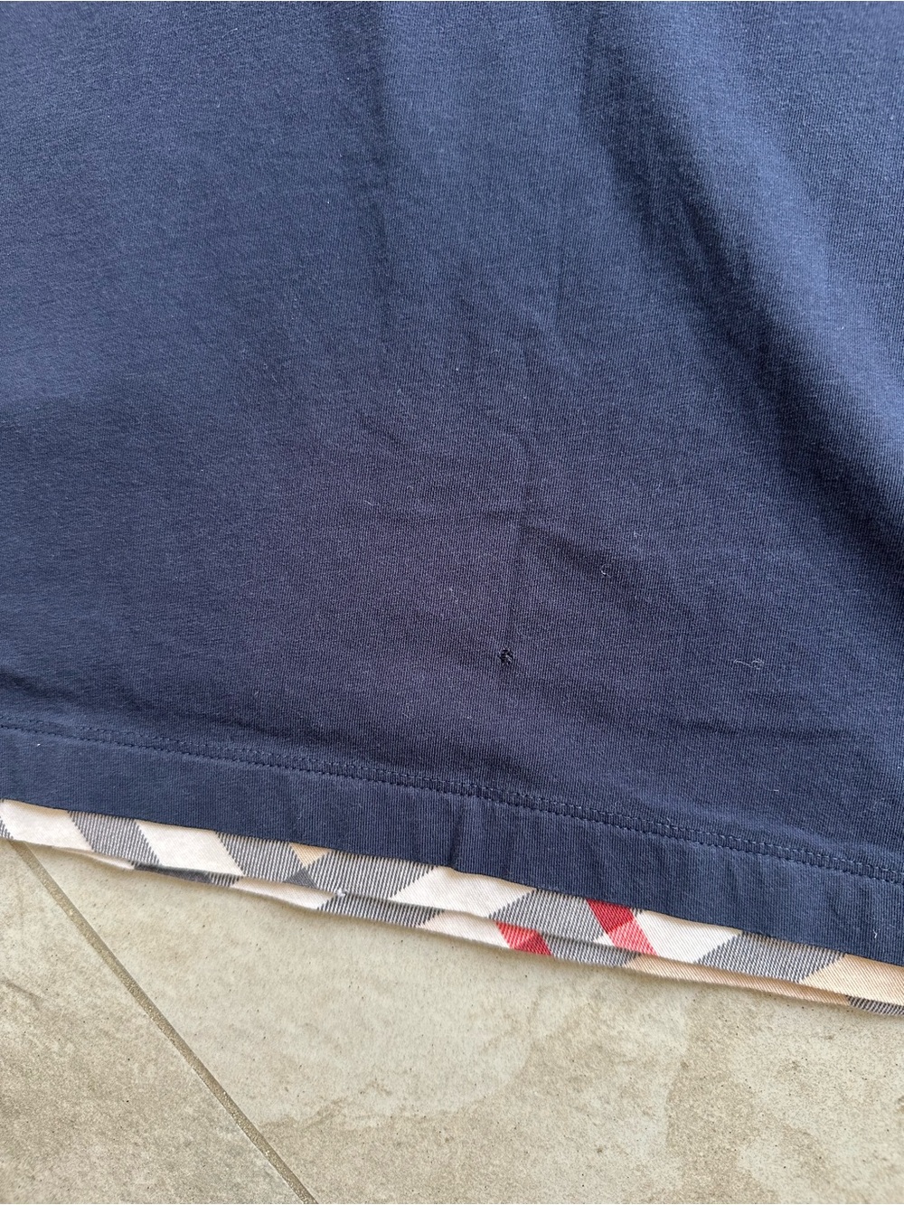Burberry Tank Top Navy - Picture 8 of 8